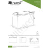 Batterie solaire GEL étanche ULTRACELL 12V / 75Ah (0.9kWh)