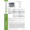 Batterie solaire GEL étanche ULTRACELL 12V / 75Ah (0.9kWh)