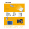 Projecteur solaire 500W
