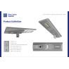 Lampadaire Solar Flat Light 70w
