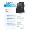 Panneau solaire 570Wc à 600Wc Trina Solar DUO-MAX