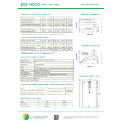 Panneaux solaires 400Wc Ecogreen EoS Mono PERC