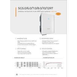 Onduleur solaire 5 à 12 kw Triphasé - Sungrow