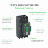 Schneider Contacteur TeSys LC1G 150A 440V 3P