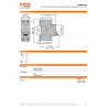 Disjoncteurs miniatures magnétothermique, 2Modules, 6kA, 1P+N, courbe C, de 32A, LOVATO