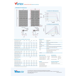 Panneau solaire 660Wc Trina Solar Vertex