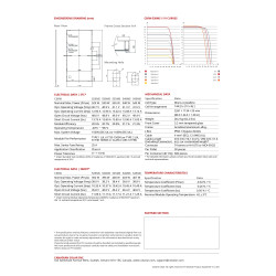 Panneaux solaire 540Wc à 550Wc Canadian Solar Mono PERC